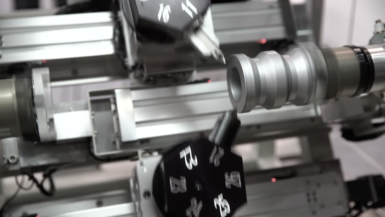 금속 가공 cnc 밀링 머신.