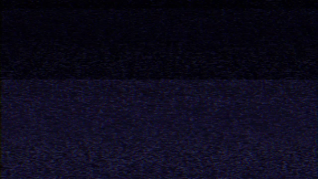 Distorted TV Static