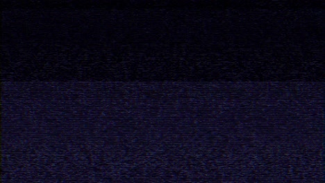 estática de televisión distorsionada