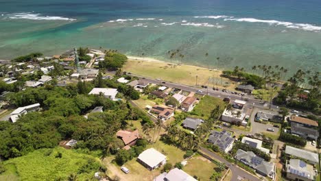 shoreline views of swanzy beach park on oahu hawaii