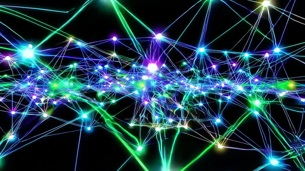 visualización de la red abstracta