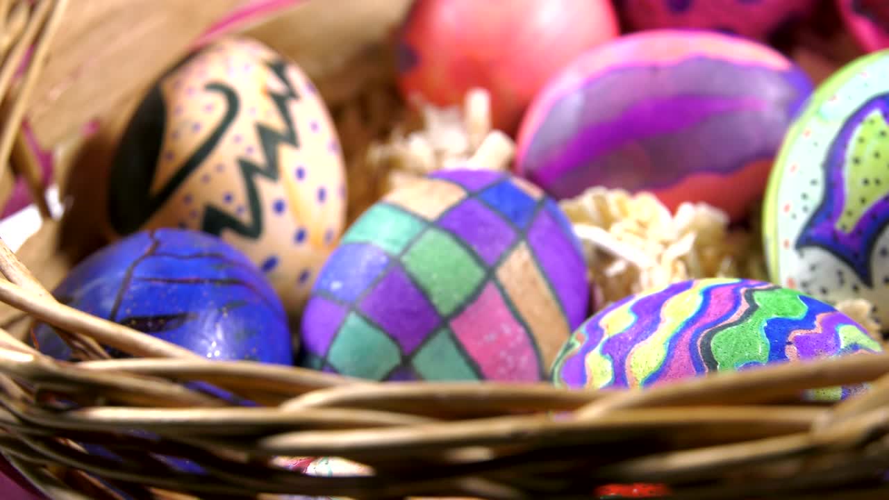 Easter Paschal Eggs Celebration