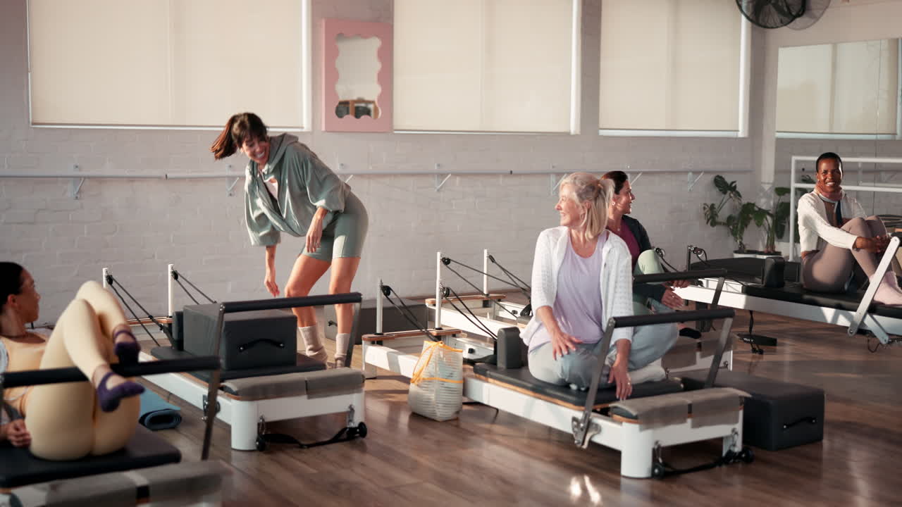 Stüdyoda Pilates Dersi