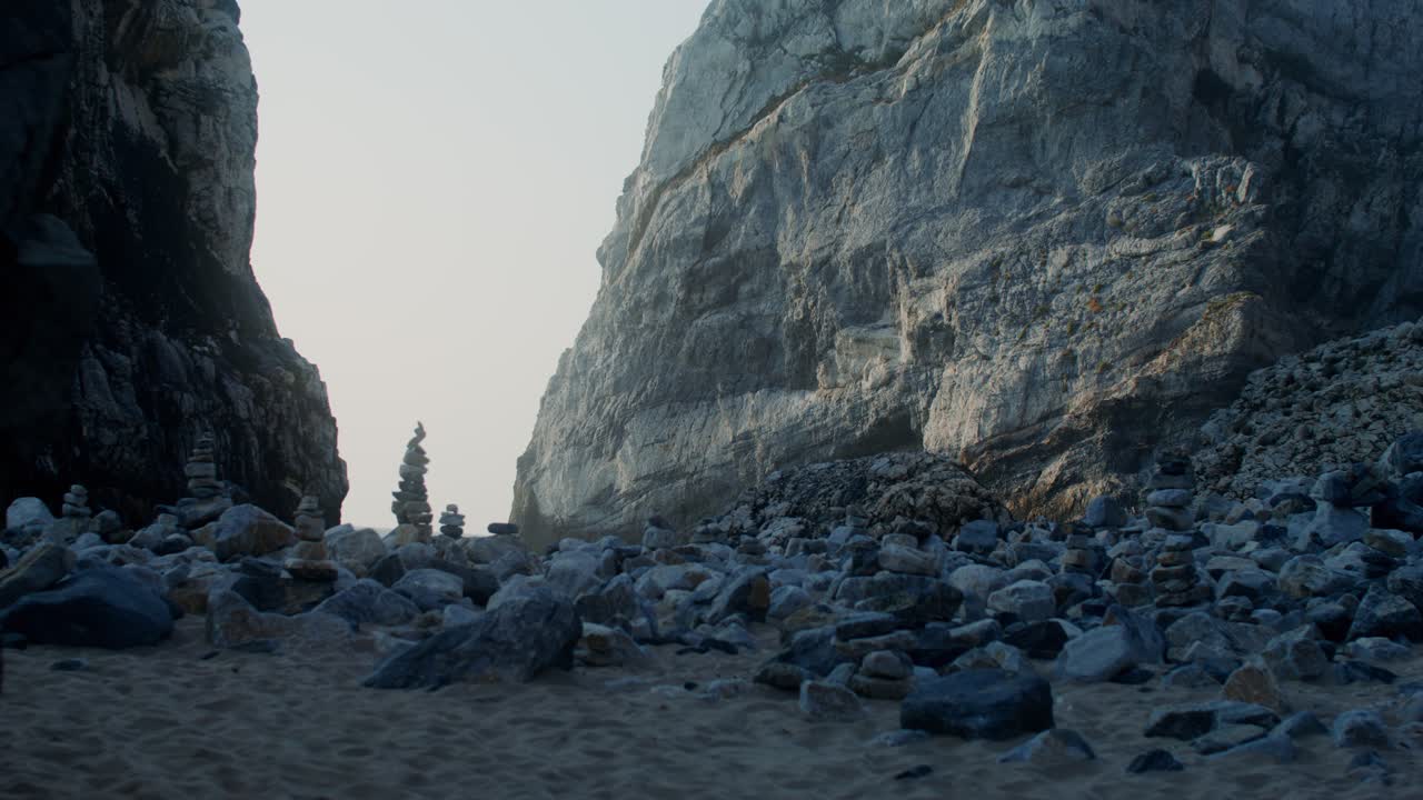 해안 암석과 암석