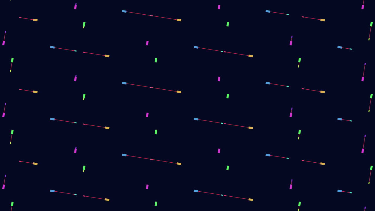 patrón de flecha colorido vibrante y artístico en fondo azul oscuro