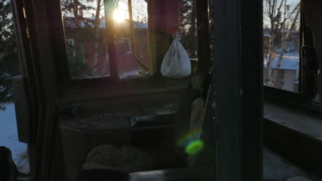 Sunset Time Lapse in rural Alaskan Village