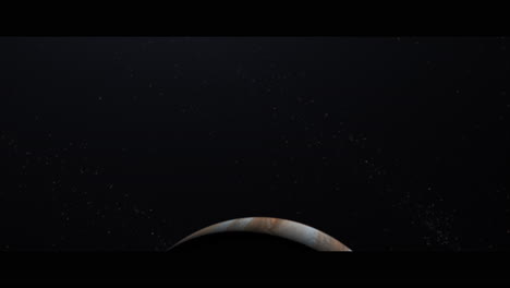 jupiter planet viewed from space