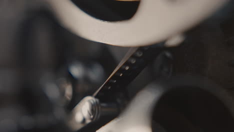 vintage movie projector mechanism