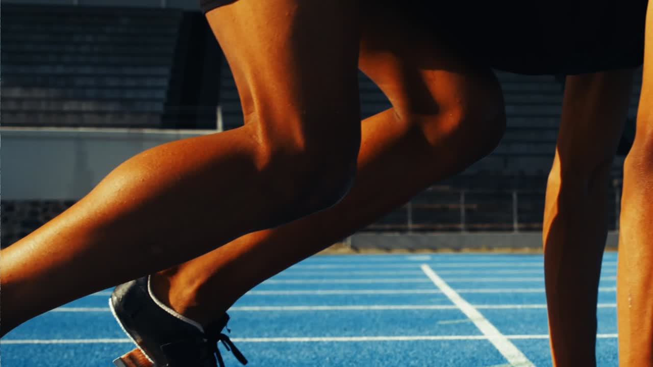 Athletes Competing in Track and Field Events