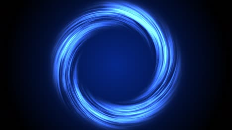 twirl blue zoom in, zoom out abstract background rotation animation 4k