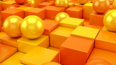 background of geometric shapes