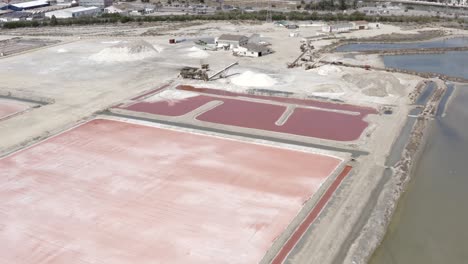 Salt Production at a Salt Flats