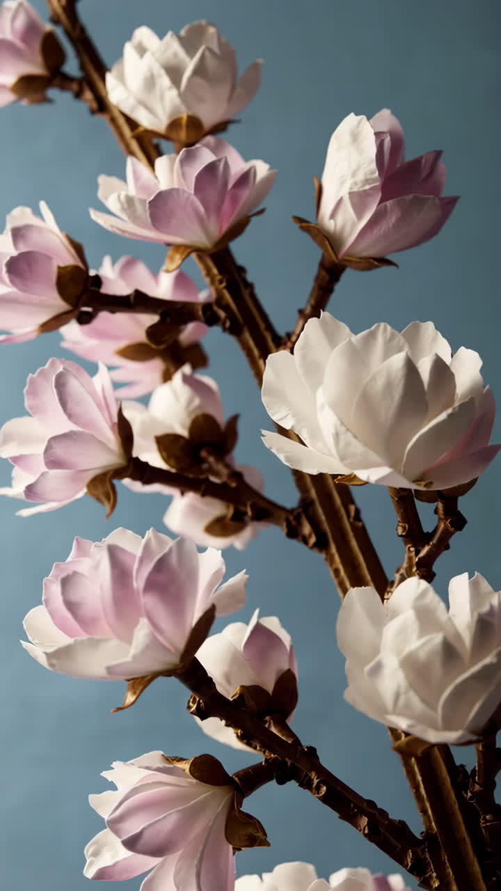 hermosas flores de magnolia