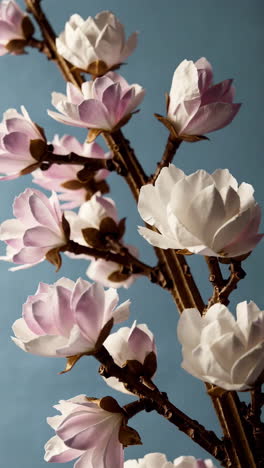 beautiful magnolia flowers
