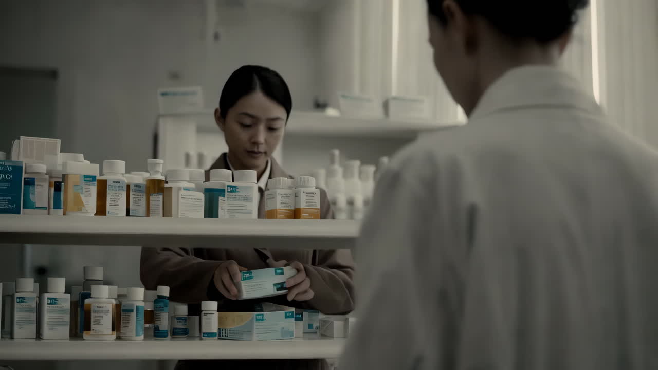 Woman in Pharmacy