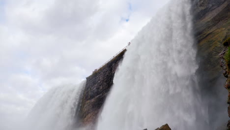 Niagara-Fällt-Niedriger-Winkel