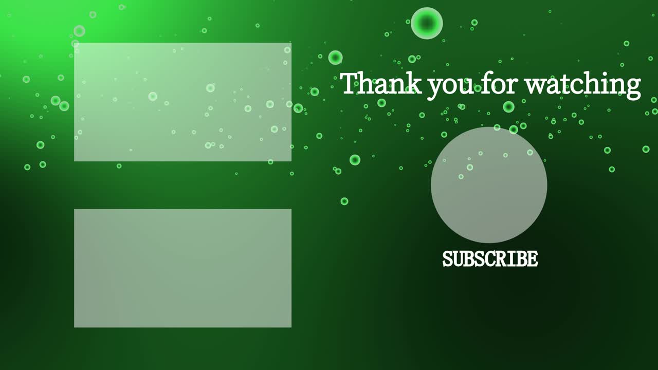 분류 거품 입자 끝 카드 모션 그래픽