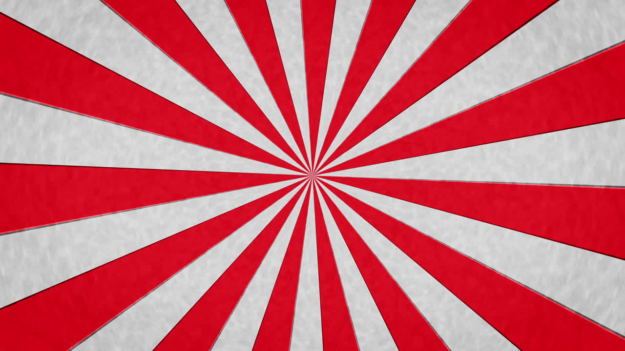 ⁇ 색과 빨간색 줄무 ⁇ 가 끊임없이 회전하는 애니메이션