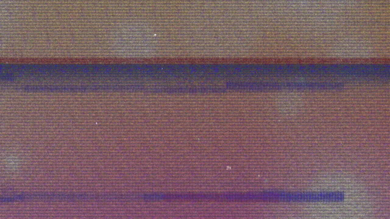 animación de la interferencia sobre las manchas brillantes sobre un fondo naranja