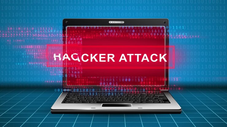 Bærbar computer - "Hackerangreb".