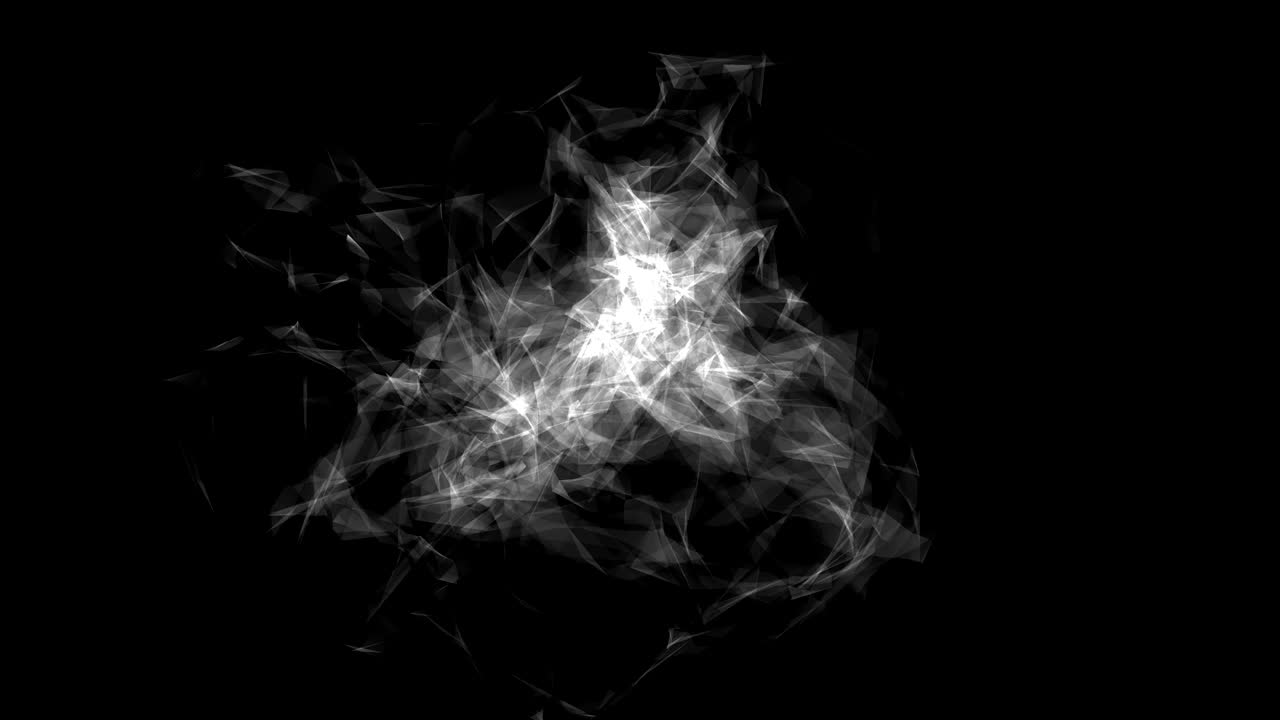 파동 물체가 움직이는 환상적인 애니메이션입니다.