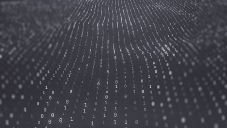 abstract wave numbers background loopable, modern background template for documents, reports and presentations. seamless loop animation of 4k