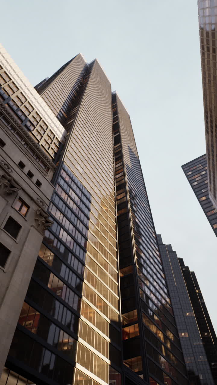 rascacielos alto en la ciudad