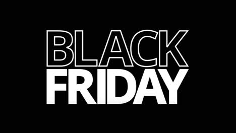 black friday graphic element