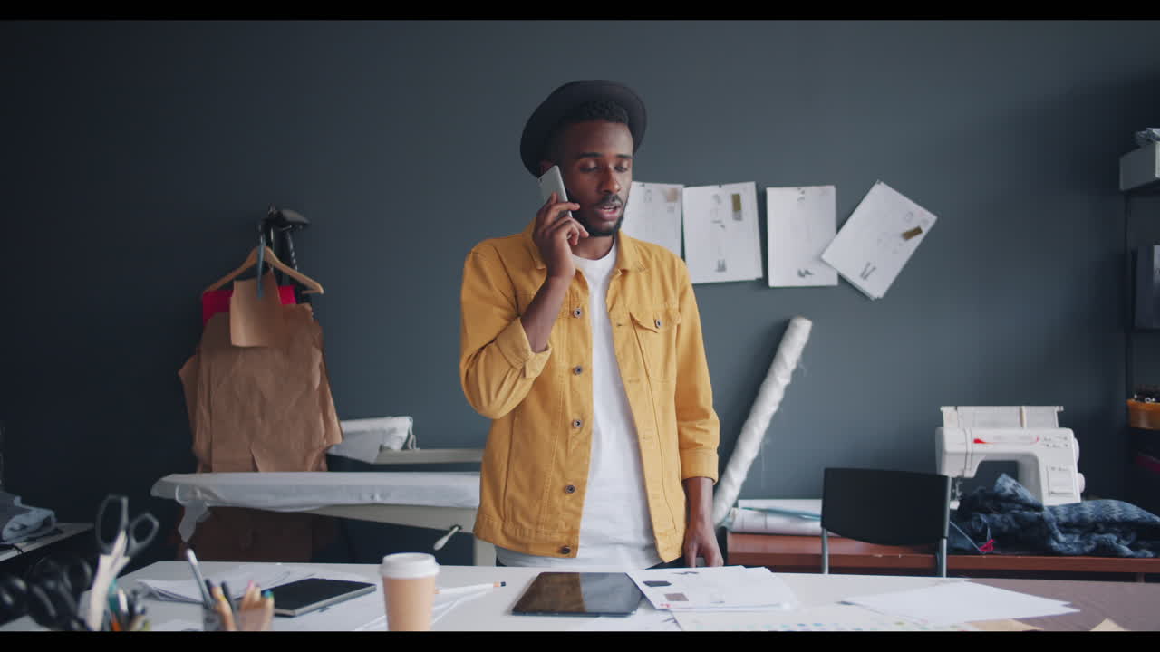 Fashion Designer at Work