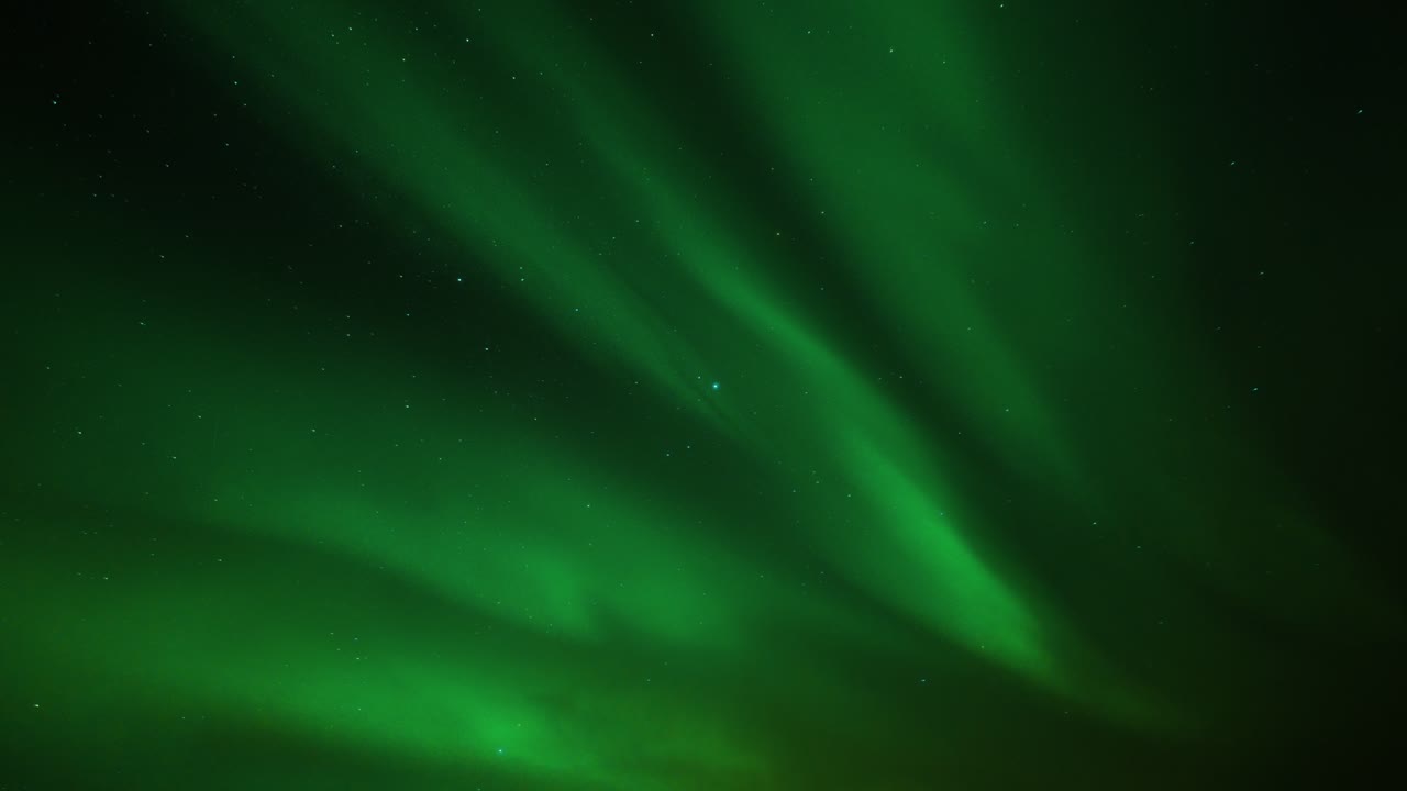 Premium stock video - The beautiful dance of the northern lights in the ...