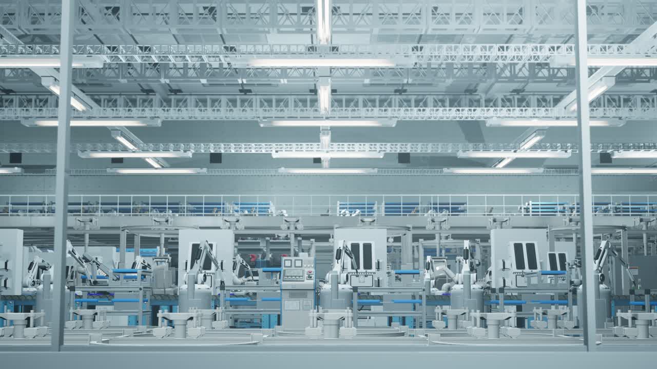 현대적인 자동 제조 시설