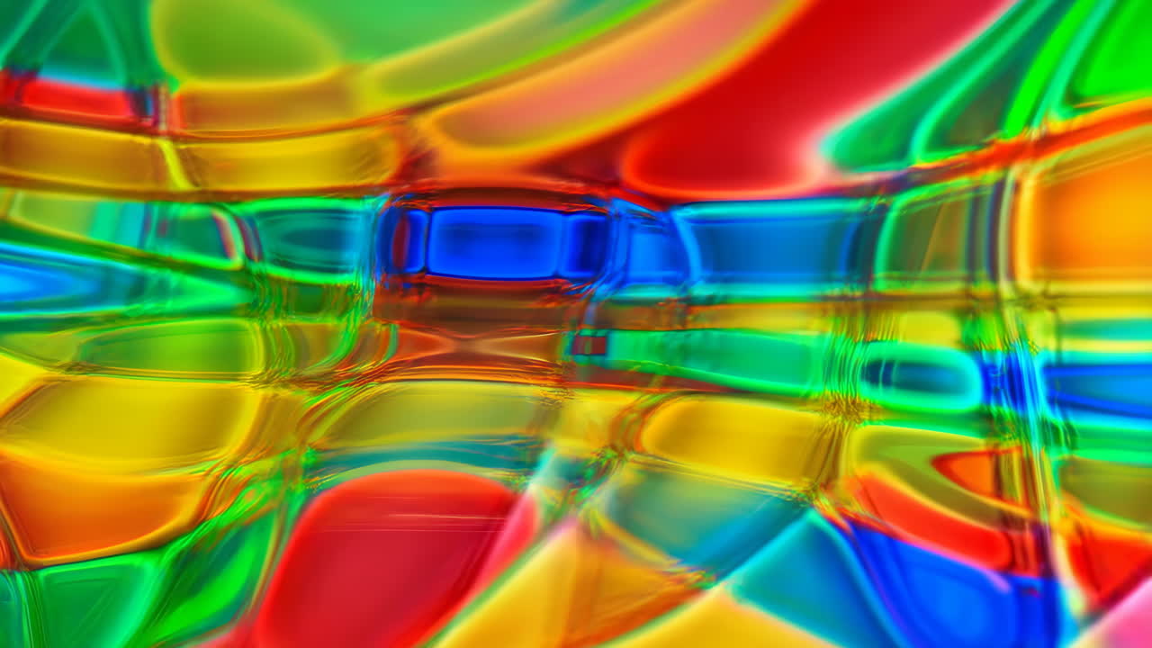 Sfondo astratto dinamico con colori liquidi cangianti