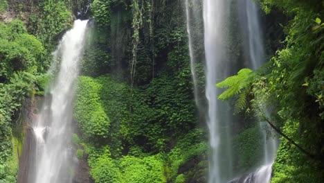 waterfall from island bali 4k