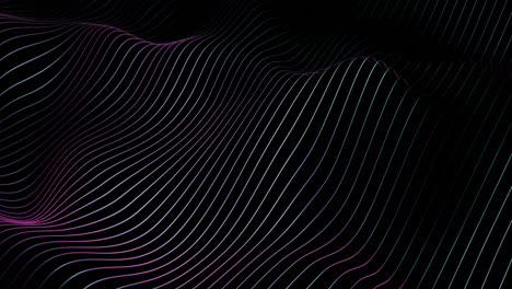 abstract wave lines background