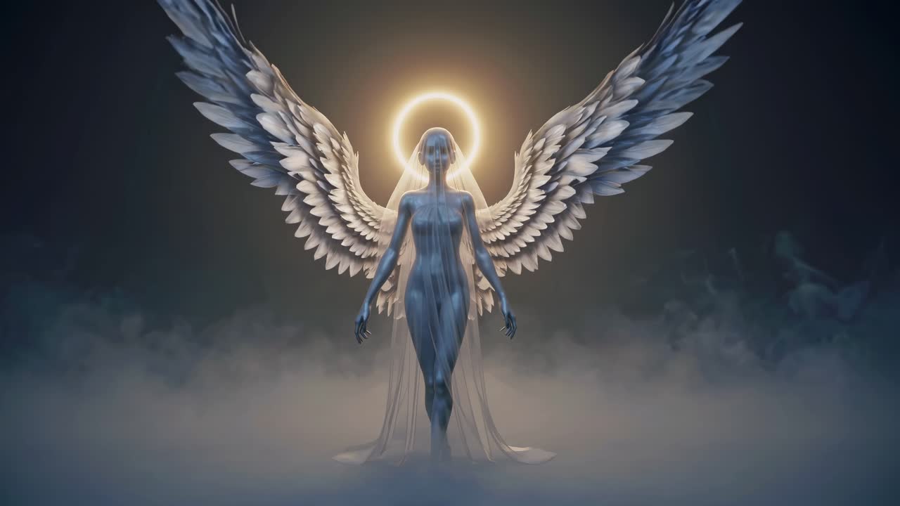 A Majestic Angel Figure