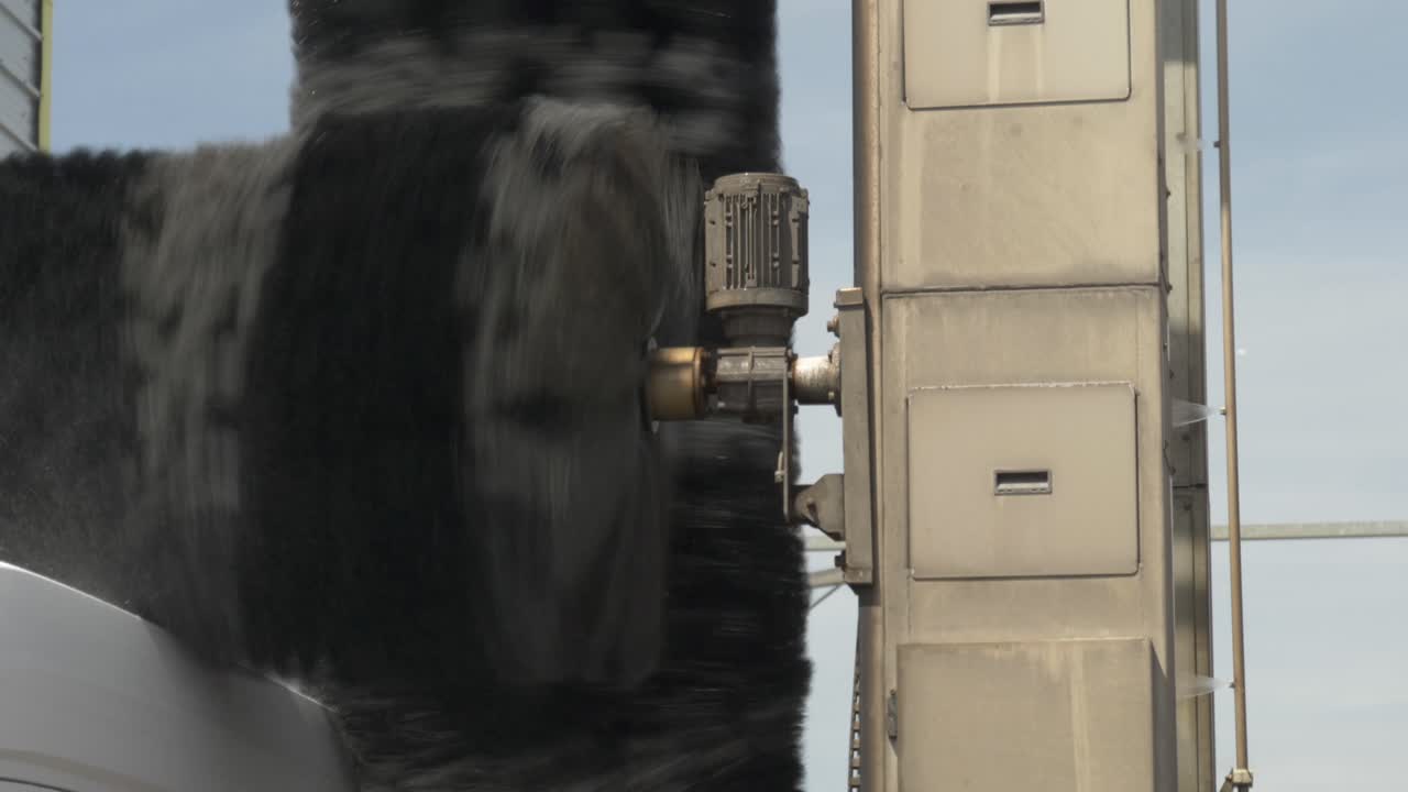 자동화된 자동차 세탁 브러시 롤러의 엄격한 사이클