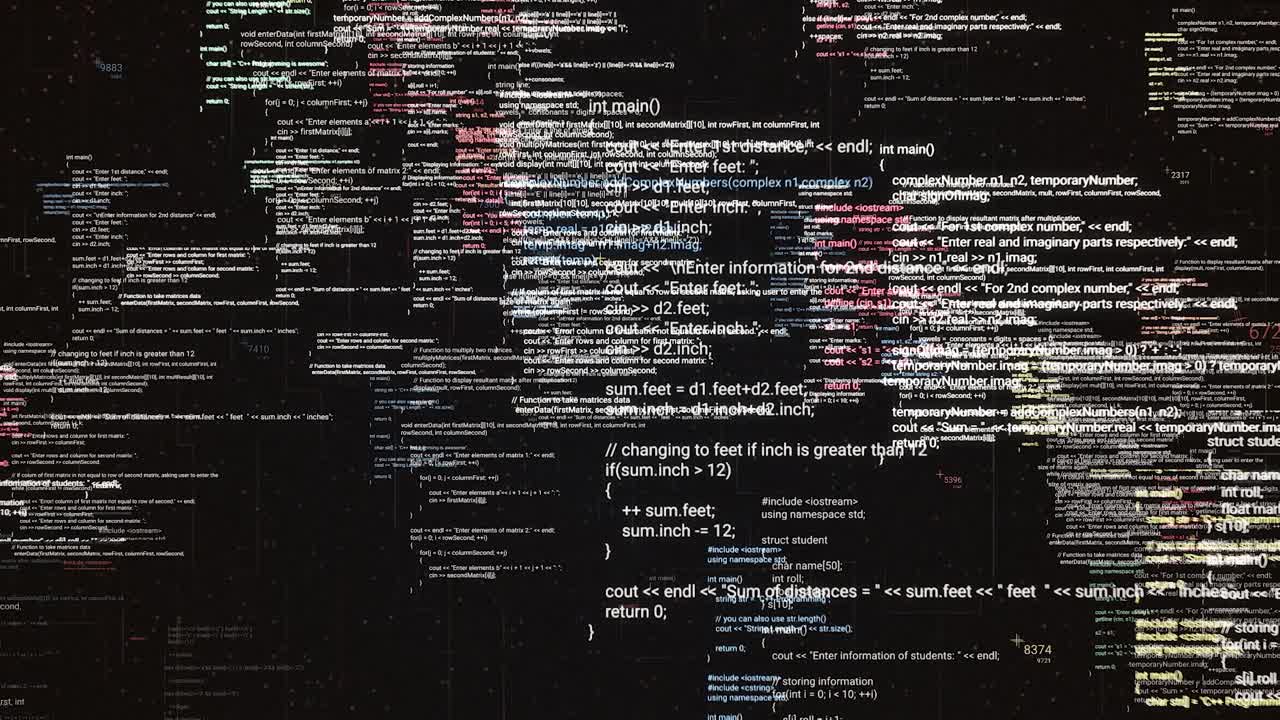 Abstract Computer Code Background