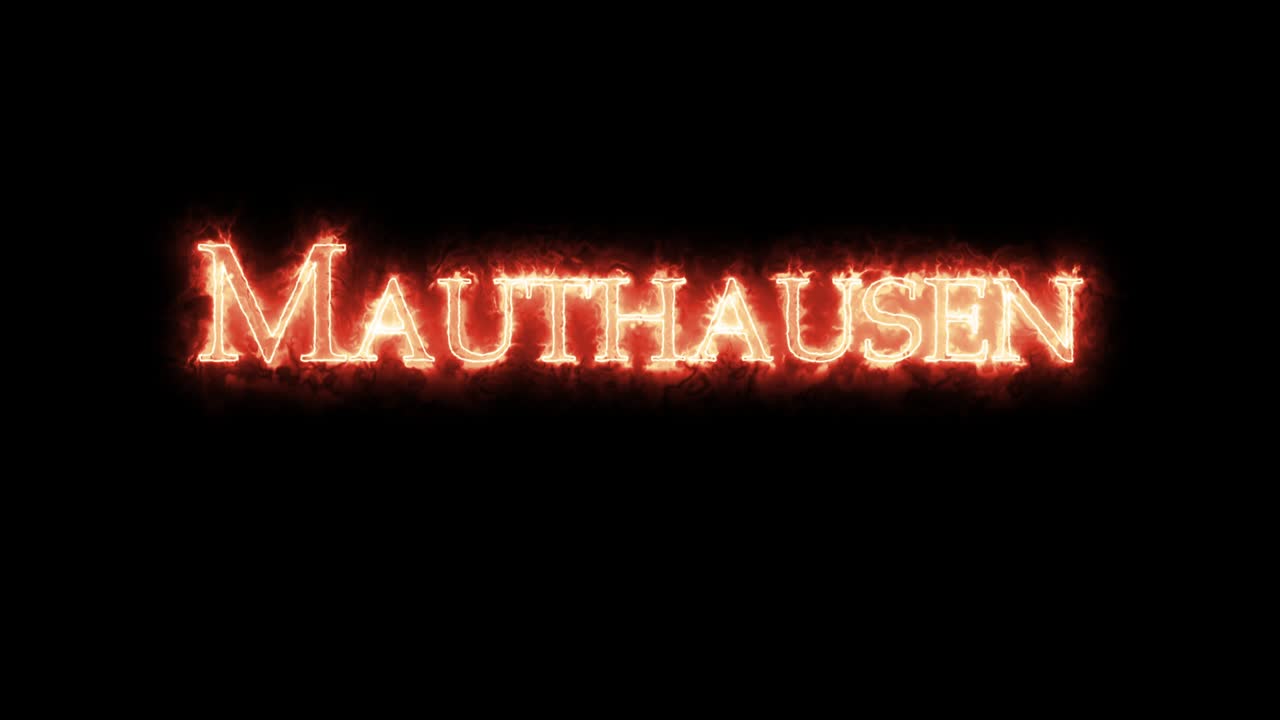 마우타우젠은 불로 쓰여져 있습니다.