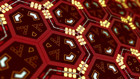 abstract geometric patterns as a kaleidoscope video