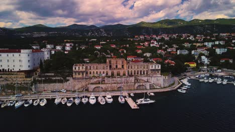 a view of exploring the rich history of kraljevica, croatia, from a unique angle