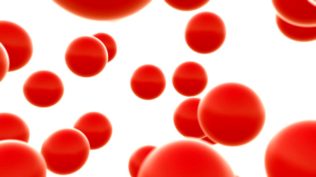 추상적인 3d 다채로운 날아다니는 구 또는 공.