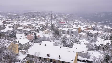 View-of-Guardiagrele-from-the-Garden-of-Villa-Comunale,-Abruzzo,-Italy