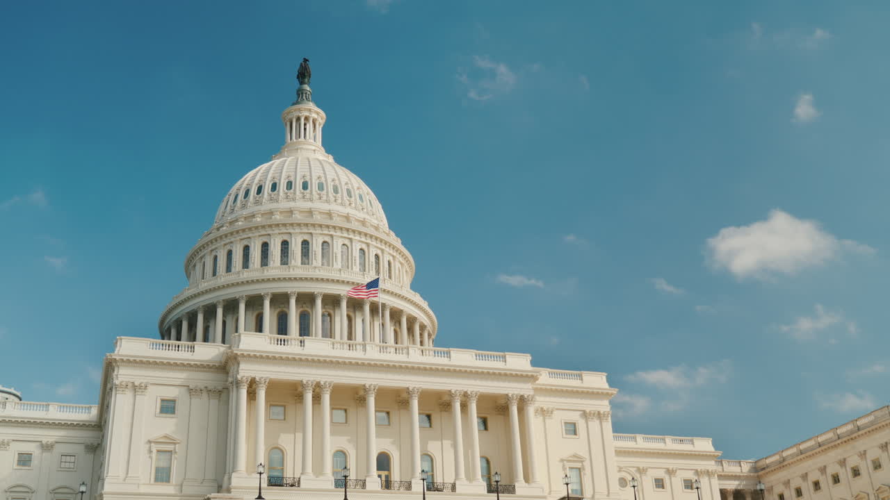 워싱턴 dc 국회 의사당 건물