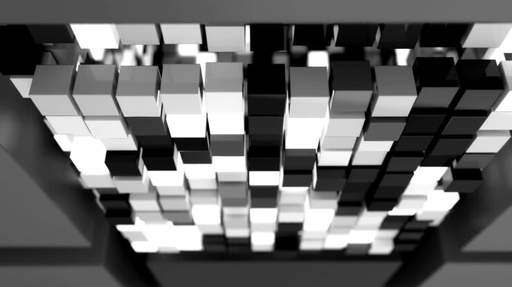 4K Futuristische Leiterplatte und CPU