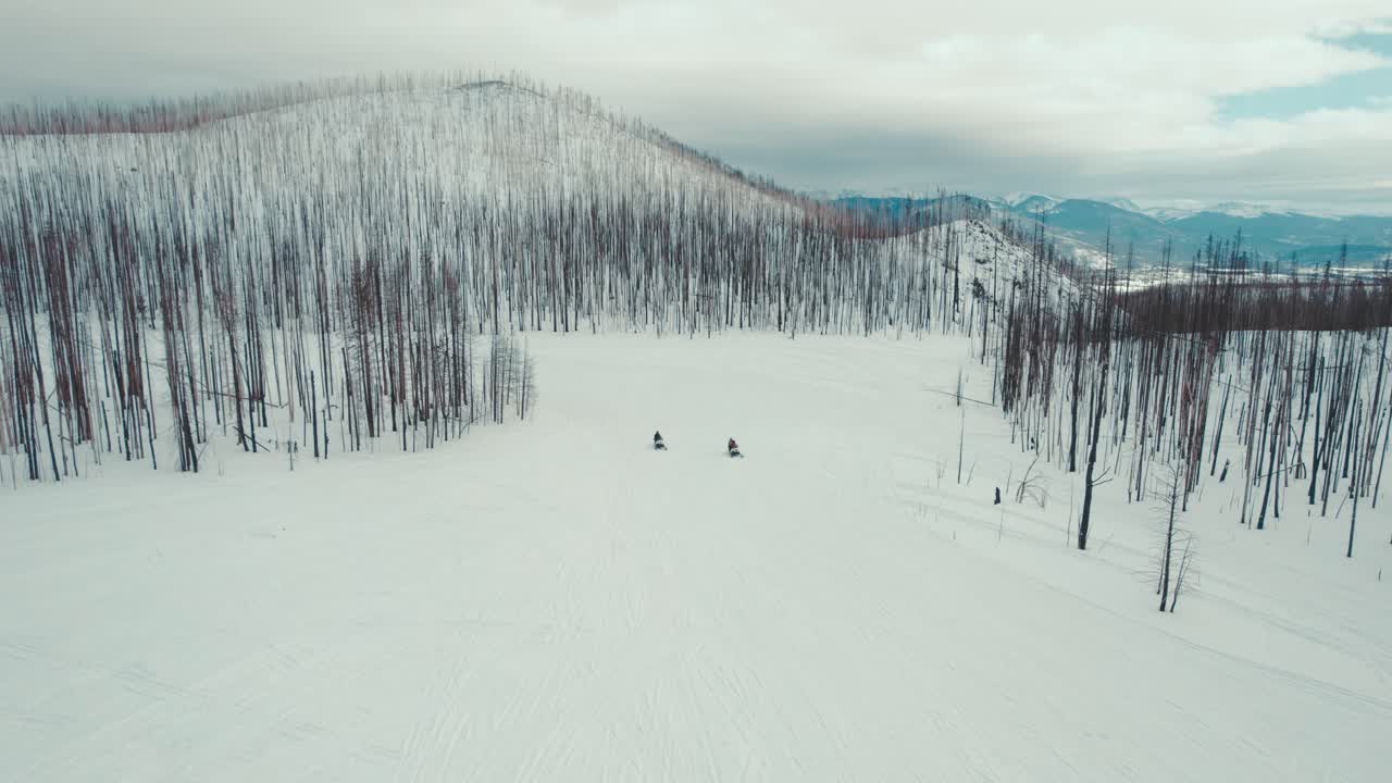 Motoslitta a Grand Lake, Colorado