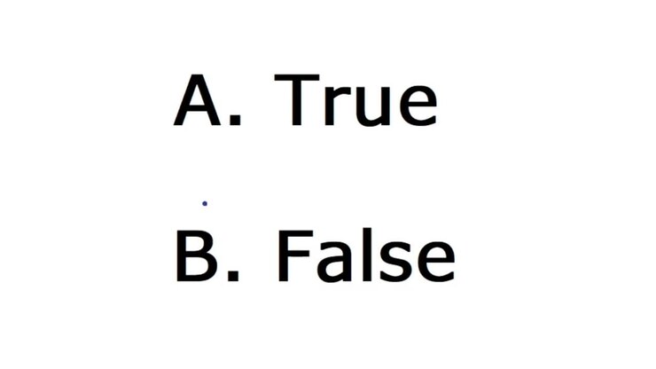Selezionare Falso. Domanda scolastica a scelta multipla Vero o Falso. Cerchiare Falso per indicare una risposta negativa, sbagliata, non corretta o inaccurata. Scrivere a mano la decisione del test su carta.