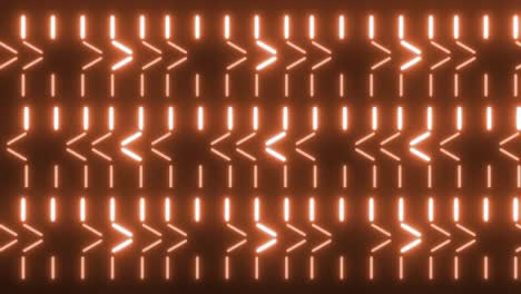 abstract neon arrow pattern