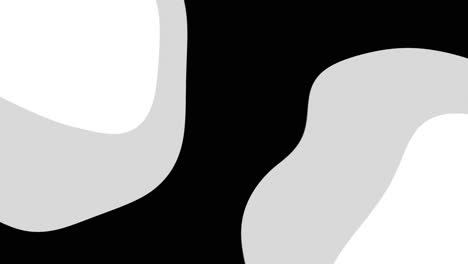 abstract shapes in gray and white
