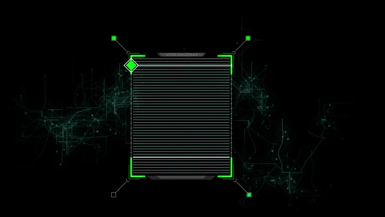 검은 바탕에 초록색 마커