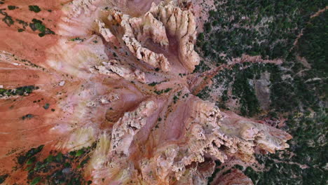 red alien rock formation, mojave desert wilderness